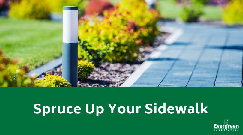 spruce up for your sidewalk